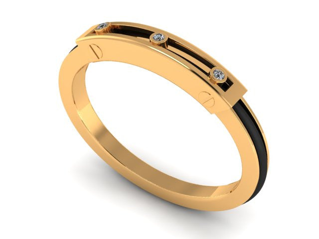 Yellow Signature Collection -  White Sapphire